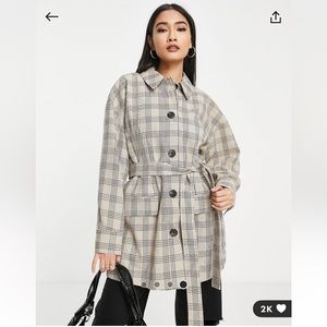 Topshop beige jacket